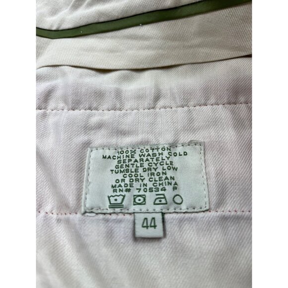 Orvis Mens 42 Red Embroidered Elephant Pattern Short Cotton RN70534 Golf Fishing - Picture 4 of 11